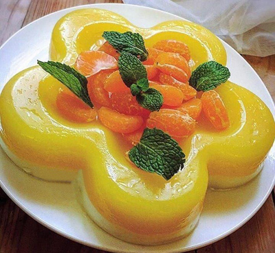 طرز تهیه دسر نارنگی به روش دیگر