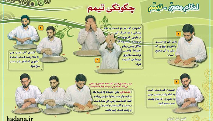 آموزش کامل تیمم