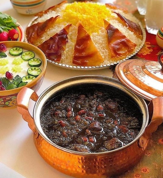اموزش قورمه سبزی